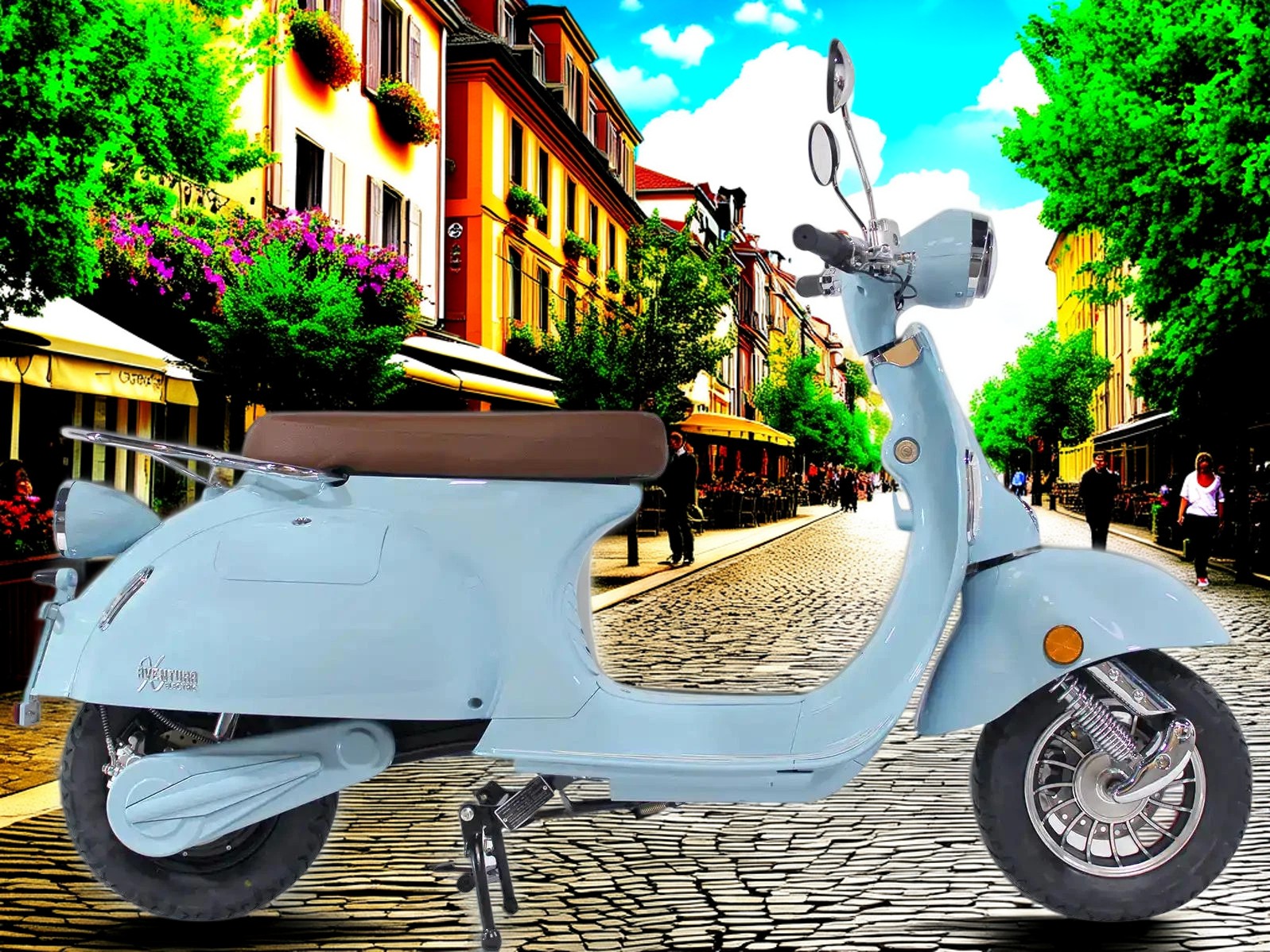 electric moped electric scooter e-moped for adults