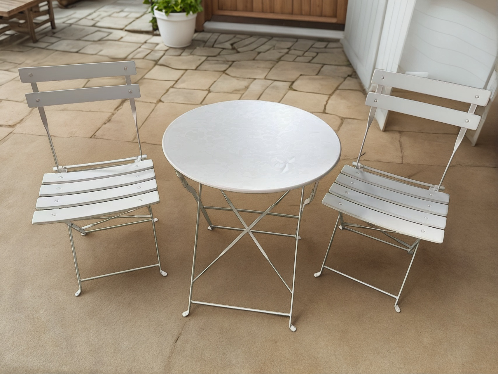 Iron outdoor furniture metal patio furniture outdoor iron dining sets