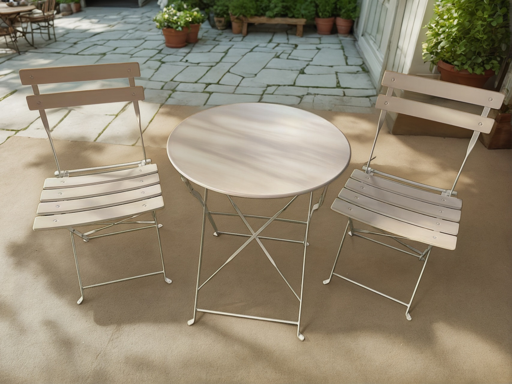 Iron outdoor furniture metal patio furniture outdoor iron dining sets