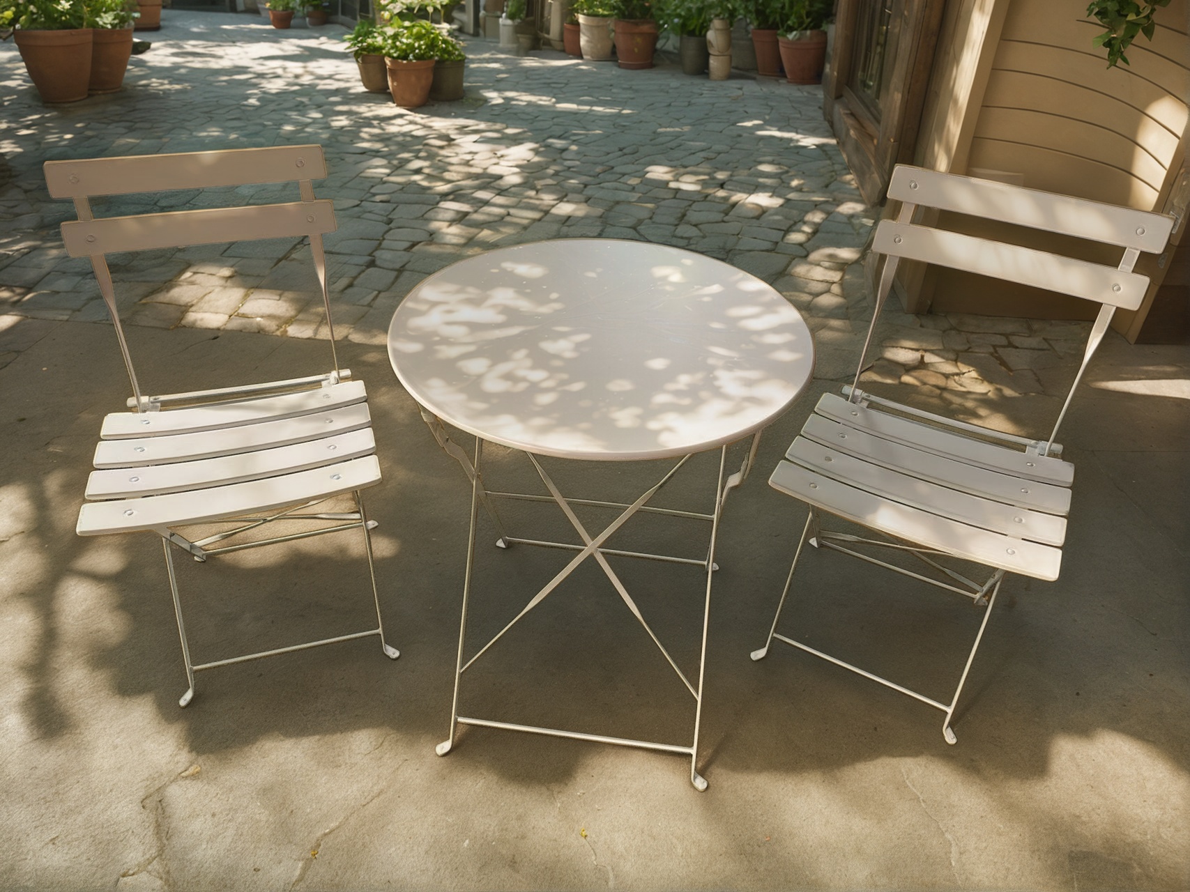 Iron outdoor furniture metal patio furniture outdoor iron dining sets