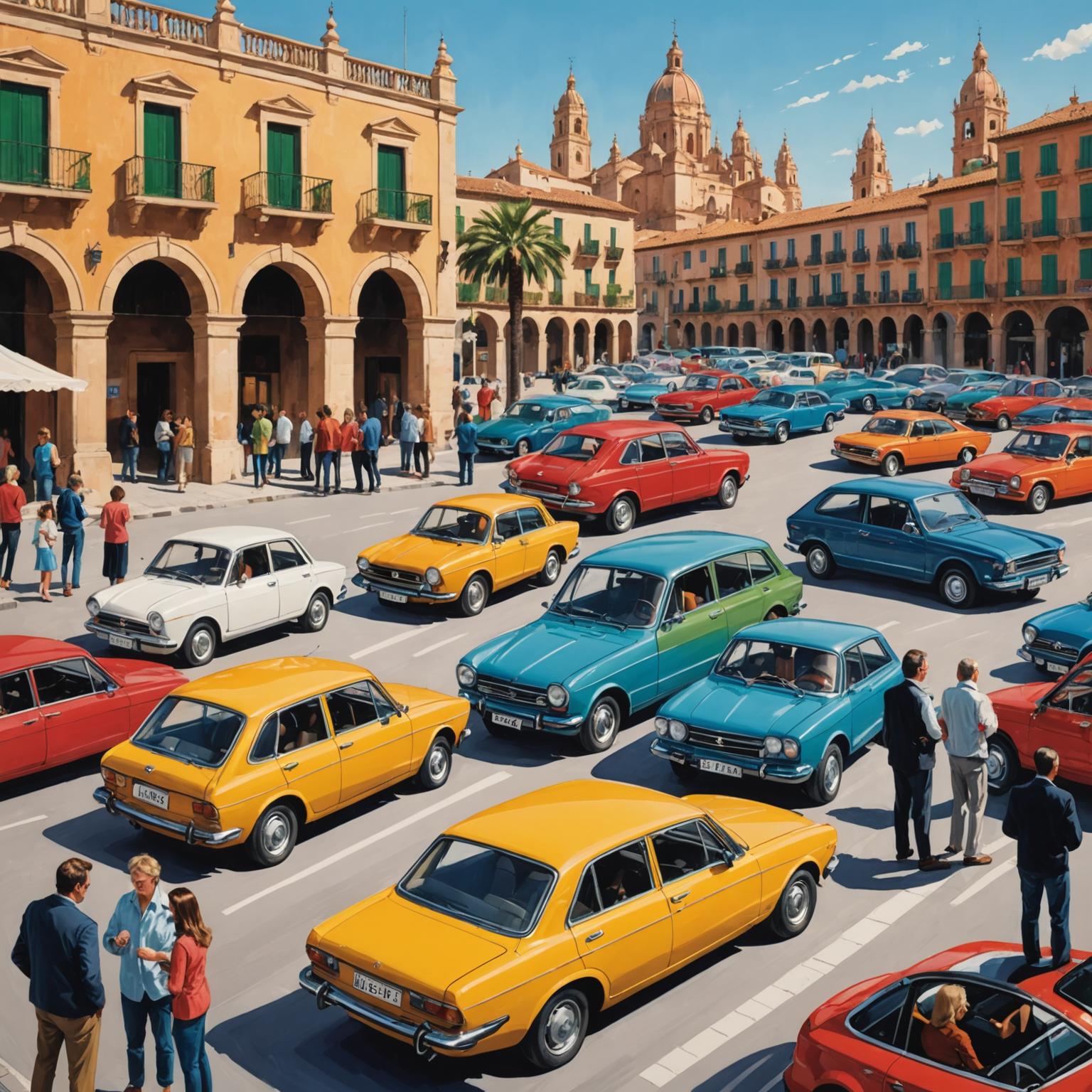 do car rentals sell their used vehicles in spain
