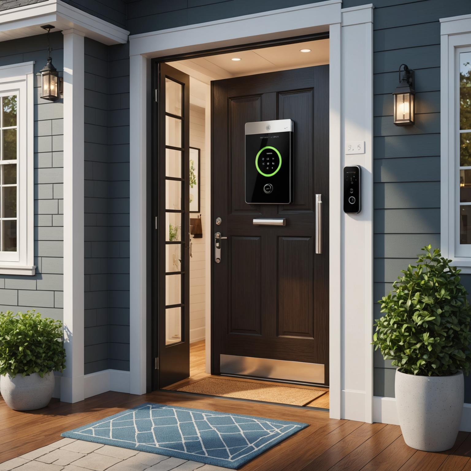 smart lock smart lock installation Wi-Fi smart lock keyless entry systems home automation locks