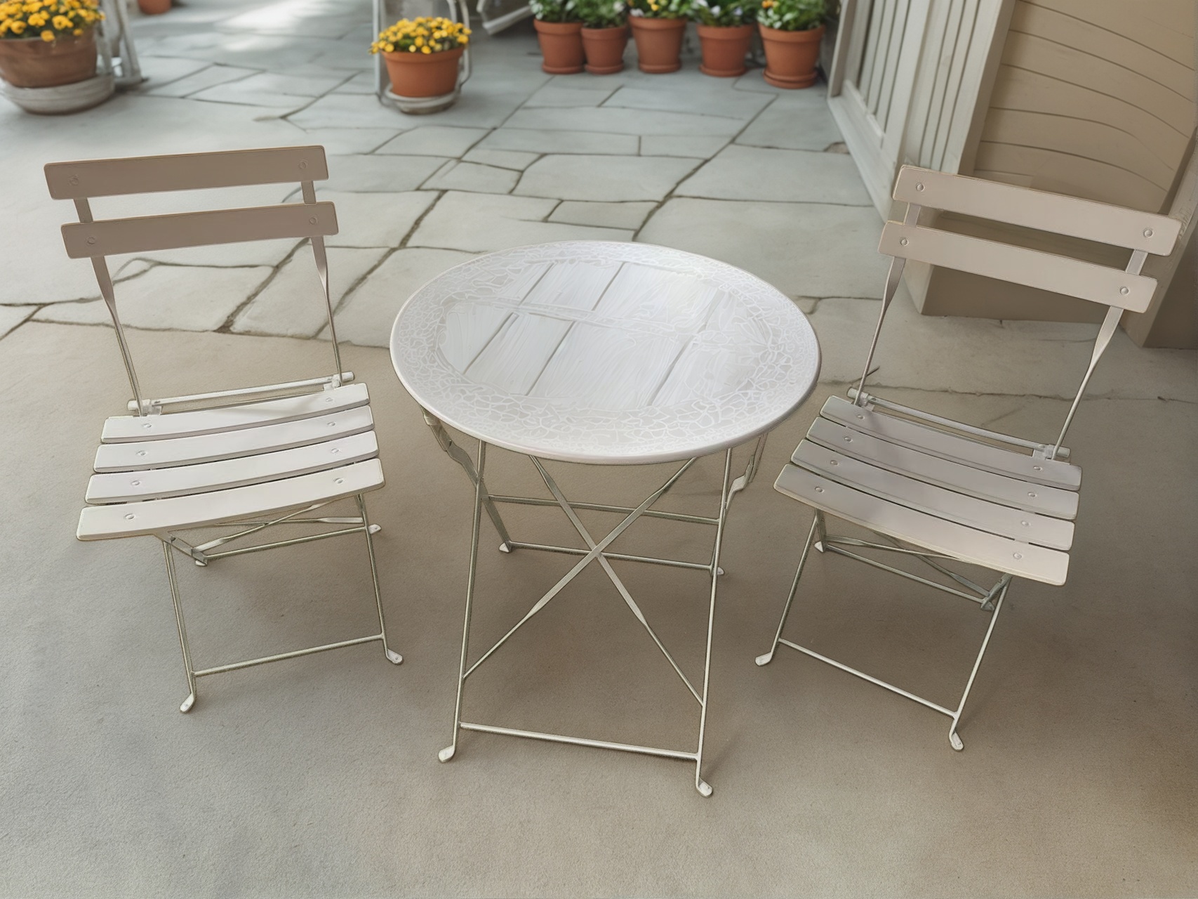 Iron outdoor furniture metal patio furniture outdoor iron dining sets