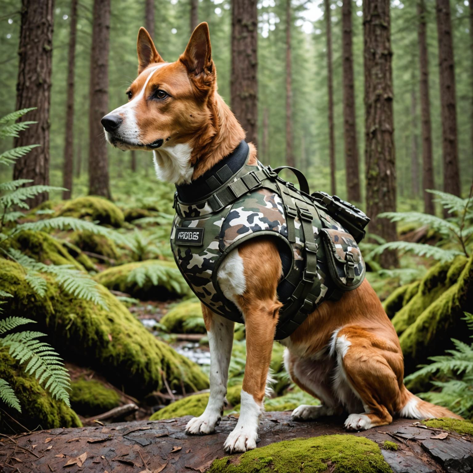 Hound Armor pet protective gear military dog armor dog safety equipment