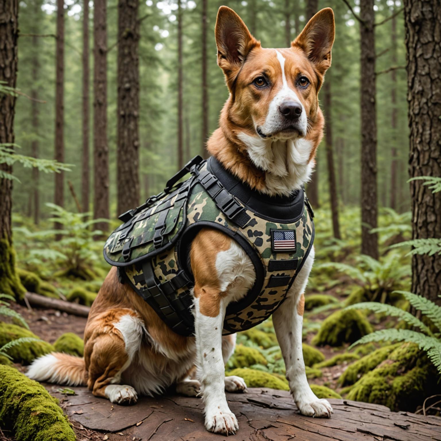Hound Armor pet protective gear military dog armor dog safety equipment
