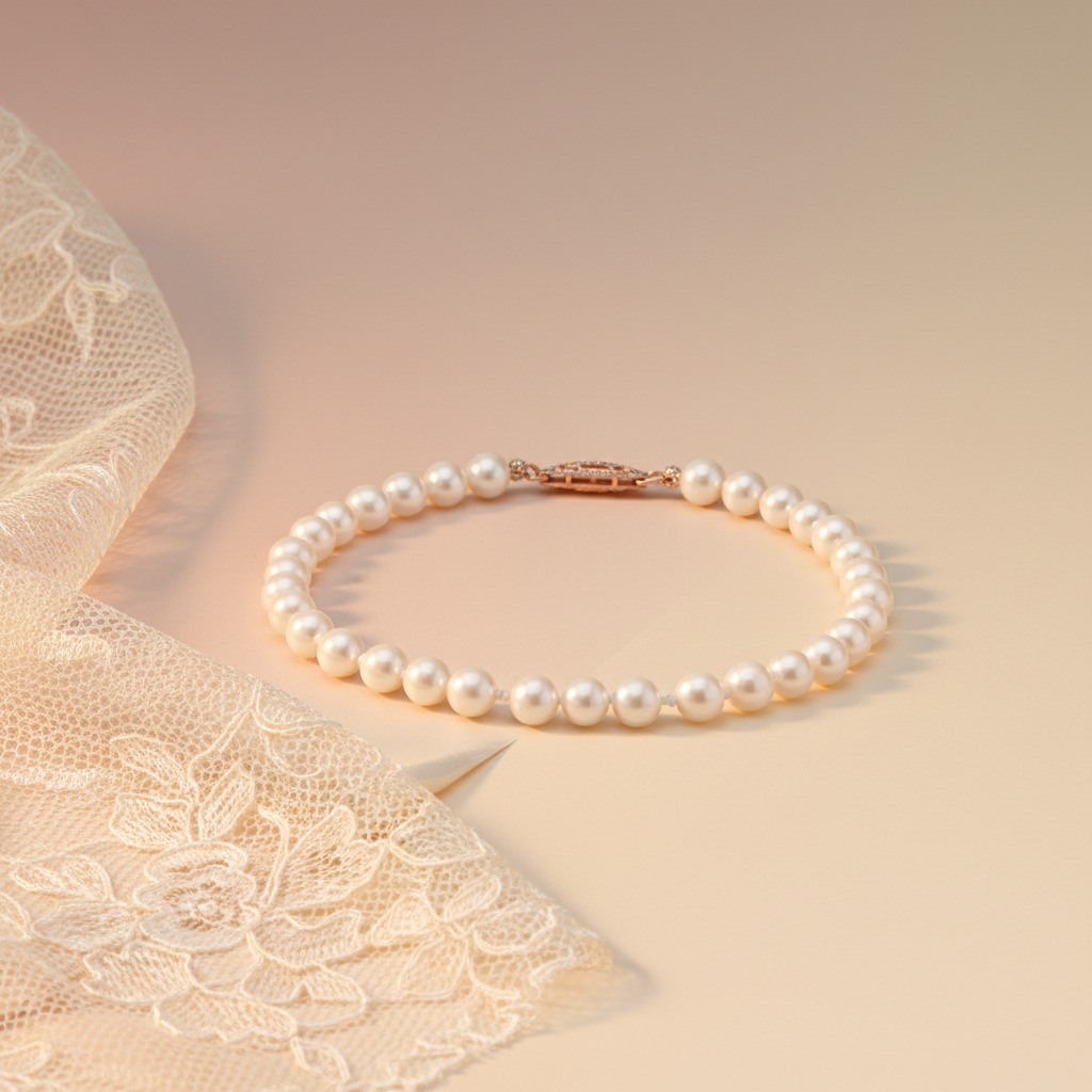 Pearl bracelet freshwater pearl bracelet cultured pearl bracelet