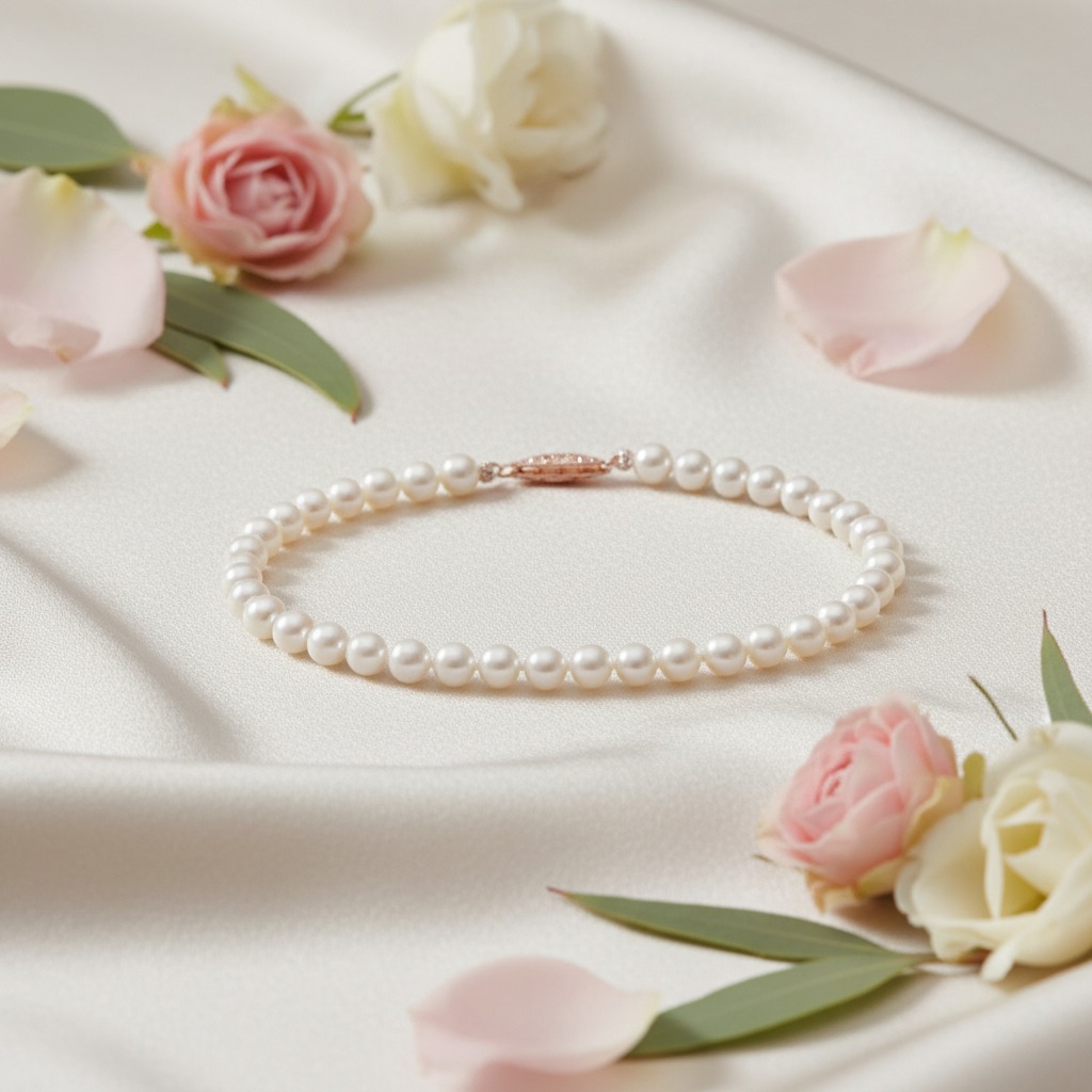 Pearl bracelet freshwater pearl bracelet cultured pearl bracelet