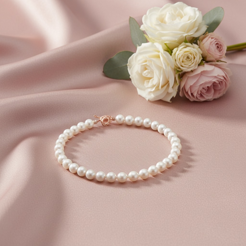 Pearl bracelet freshwater pearl bracelet cultured pearl bracelet