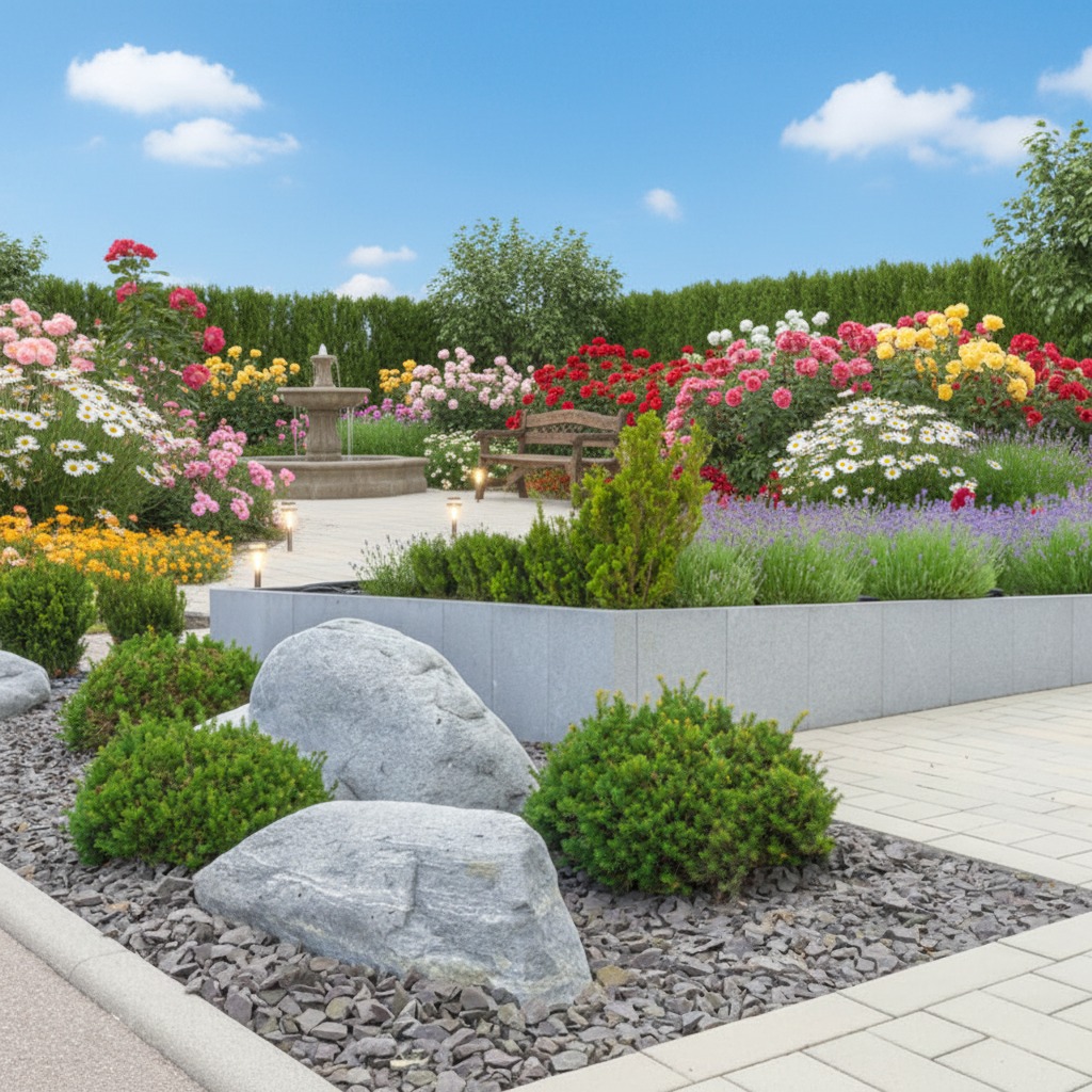 garden stone materials natural stone for gardens landscaping stone options